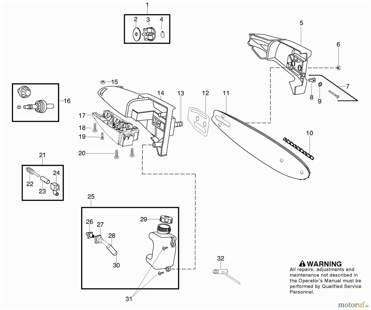 Poulan Pro Pr Bt Parts Breakdown