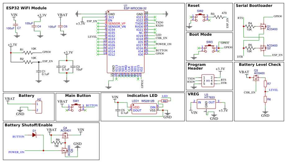 Exploring The Schematic Of Esp Devkitc V